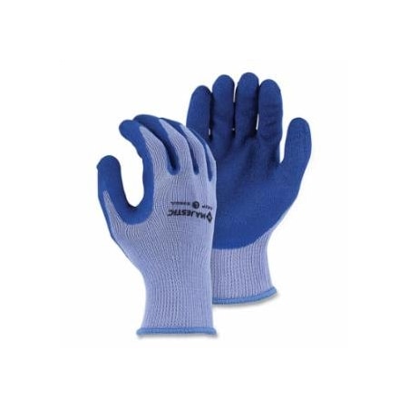 Majestic SuperDex Grip Gloves, 10/Large, Light Blue with Blue Coating, 12PK 472-3385A/10