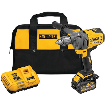 Dewalt 60V MAX* Drill, 1/2 in, 60 V DC DCD130T1
