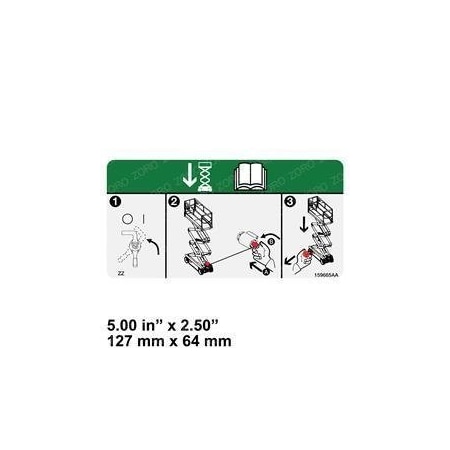 Skyjack REPLACEMENT EMERGENCY LOWERING 3220/4620 159665
