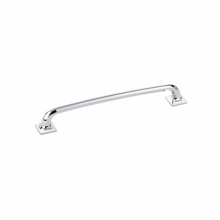Schaub 8in Center to Center Northport Square Cabinet Pull Polished Chrome Finish 217-26
