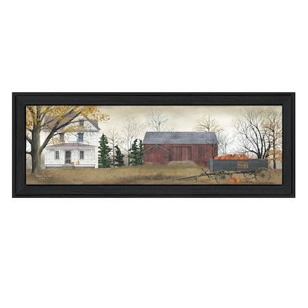 Homeroots Pumpkins For Sale 1 Black Framed Print Wall Art 404550