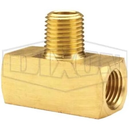 Dixon Branch Tee, 3/4 in Nominal, MNPTF x FNPTF End Style, Brass, Import 3241212C