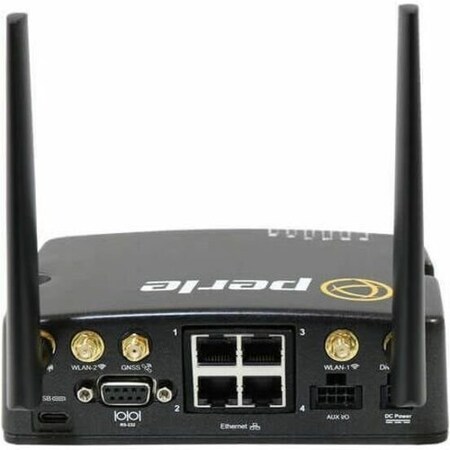 Perle Systems Perle IRG5541 Wi-Fi 5 IEEE 802.11ac 2 SIM Cellular, Ethernet Wireless Router 08000314