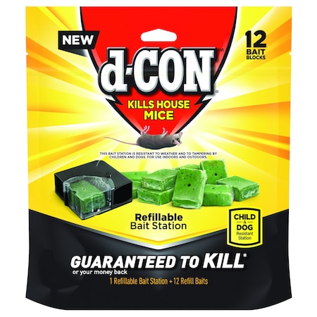 D-Con Bait Station Blocks For Mice 1920098666