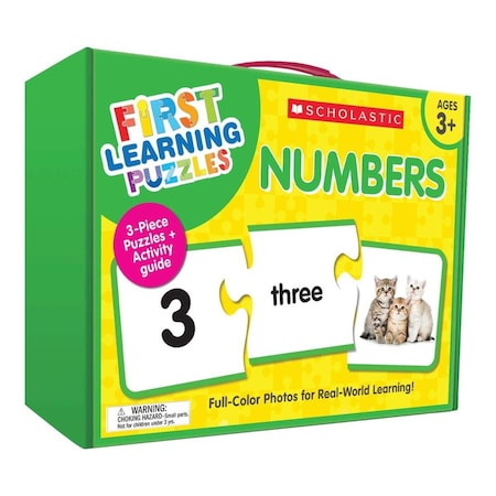 Scholastics Teacher Scholastic Teaching Resources  First Learning Puzzles Numbers SC-863051