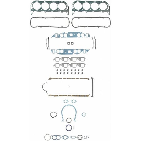 Fel-Pro Engine Gasket Kit for 1966-1979 Big Block Chevy FEL260-1009