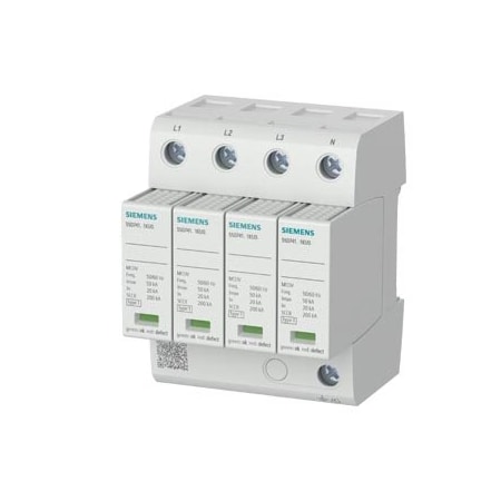Siemens surge arrester UL type 1 4-pole 5SD7414-1KU03
