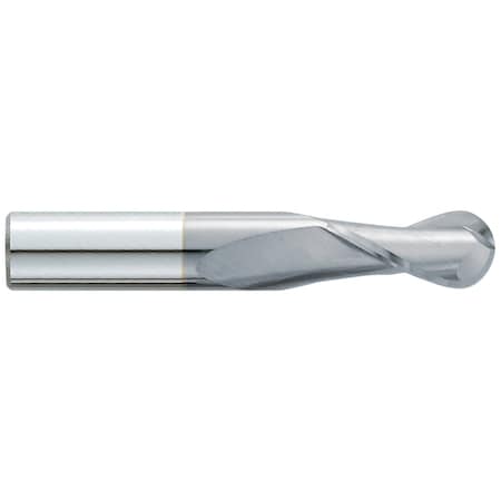 Garr Tool Ball End Mill, Center Cutting Single End Standard Length, Series: 320MC 16014
