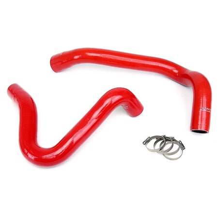 Hps Performance High Temp Reinforced Silicone Radiator Coolant Hose Kit, Red,  57-1331-RED