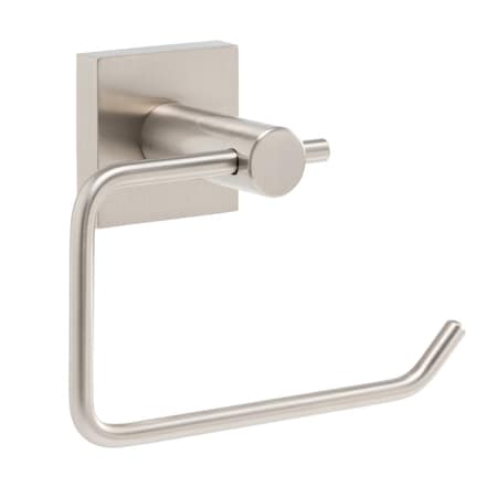 Geo 4-1/8" x 5-7/8" Modern European Style Paper Holder Satin Nickel Finish GBA-EMEPH-SN