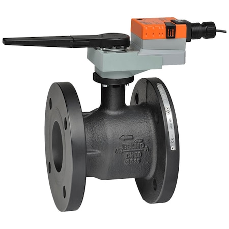 Belimo 2-way CCV Flanged SS trim 6in Cv 400 w/ B6600S-400+GRX24-MFT