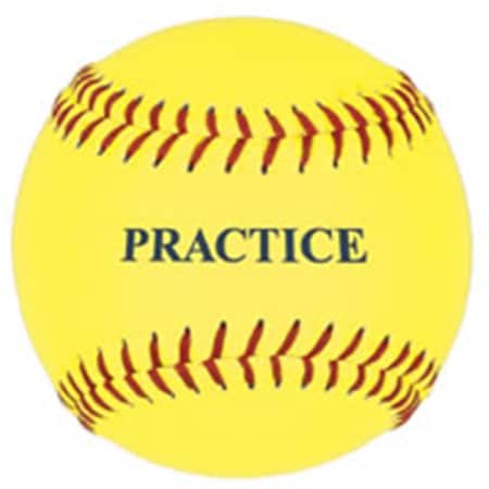 Ssg / Bsn 12 Inch Yellow Practice Softball 5PSBY12