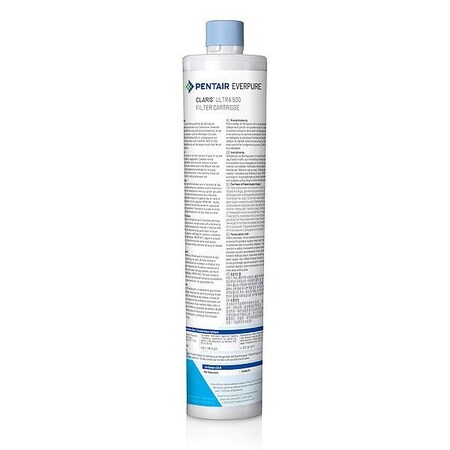 Pentair Everpure WaterFilterCartridge, 3-3/4"OD, 16-3/4"H EV433981