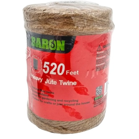 Baron Twine, 520 ft L, Jute, Green 70308