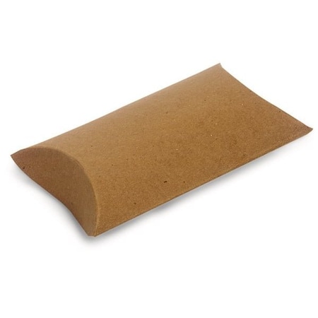 Nashville Wraps Kraft Pillow Favor Boxes, Medium 5x4x1.5, 12PK 11391