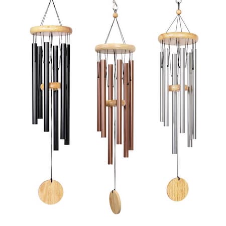 Exhart Assorted Metal/Wood 28 in. H Wind Chime 40505