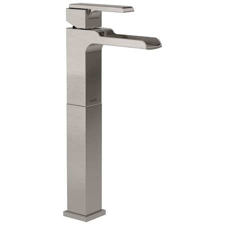 Delta Single hole installation Hole Vessel Lavatory Faucet, Stainless 768LF-SS