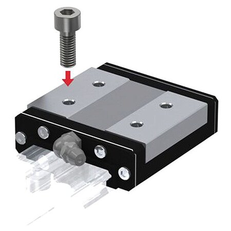 Thk Linear Guide Carriage, 50.8 mm L, 50 mm W HRW17CR1UU