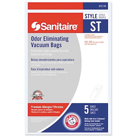 Sanitaire Replacement Bags for the VCM150 Industrial Vacuum, 5PK VCM155