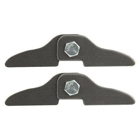 Allstar Performance 0.75 in. Header Tab Kit, 2PK ALL60040