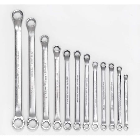 Williams Williams Double Box Wrench Set, 12 pcs. JHWMWS-BWM12