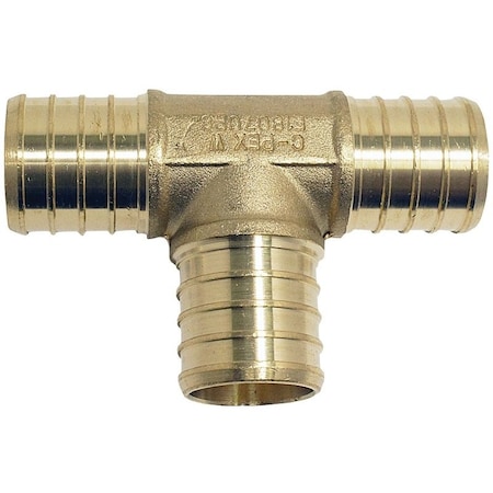 Apollo Valves Fitting Pex 1 Inch Tee Brass APXT11