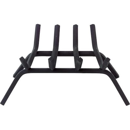 Dagan 0.63 in. Square Steel 5 Bar Grate, Black 8823-5