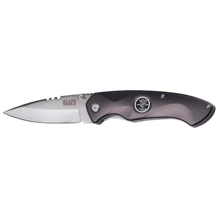 Klein Tools Electrician Pocket Knife Drop Point, 7.969" L 44201