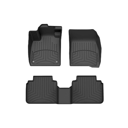 Weathertech Black, Front and Rear FloorLiner HP 441800-1-2IM