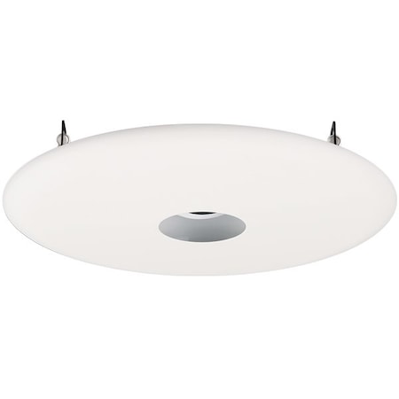 Elco Lighting Pex 6in Canless Round Adjustable Reflector, Black EKCL6427W