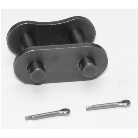 Senqcia 140HCL Heavy Series Single Strand Cottd Connecting Link, 140H chain, 1.75P, 2.43 OAW, .5 Pin S-140HCL