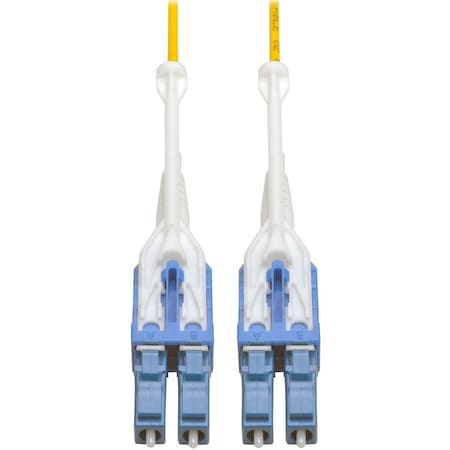 Eaton Tripp Lite Series Duplex Singlemode 9/125 Fiber Patch Cable LC/LC, Push/Pull Tabs, 1 m 3 ft. N370-01M-T