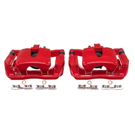 Powerstop RED POWDER COATED PERFORMANCE CALIPERS S5396
