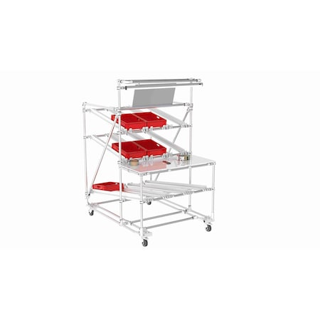 Trilogiq Mobile Packaging Workstation With Fifo Level And Led. 21356-01