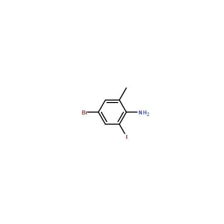 Ak Scientific 4-Bromo-2-iodo-6-methylbenzenamine (5g), CAS 922170-67-0 Y6507-5g