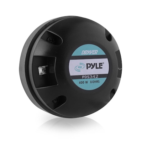 Pyle 1.35 Inch Tweeter Horn Driver-400 Watt High Power Car Audio Speaker System w/Flat Aluminum Voice PDS342