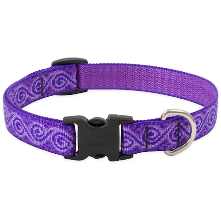 Lupinepet Original Designs Multicolor Jelly Roll Nylon Dog Adjustable Collar 96901