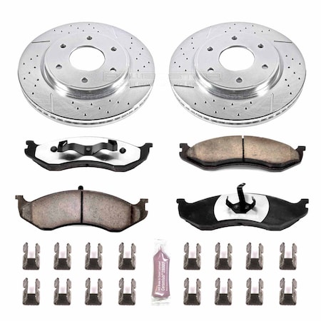 Powerstop FRONT TRUCK AND TOW BRAKE KIT K2119-36