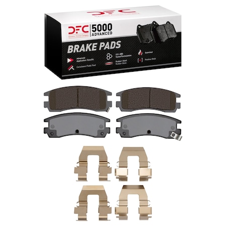Dfc 5000 Advanced Disc Brake Pad Set,  1551-0698-01