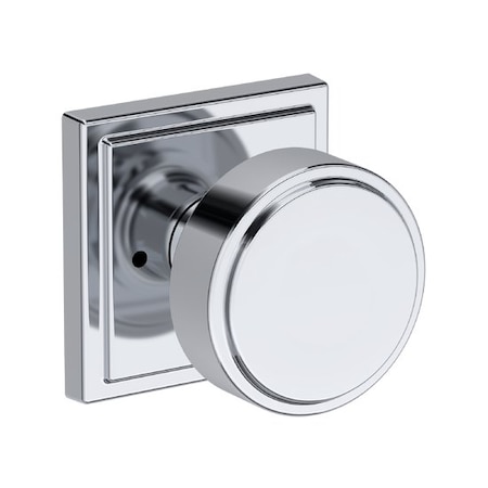Baldwin Residential Door Knobs Privacy Reversible Bright Chrome PVVASSSR260