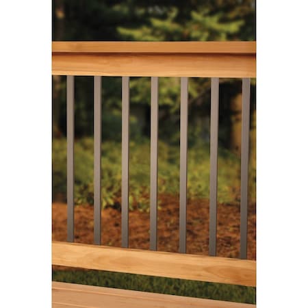 Deckorators 32'' Bronze Aluminum Traditional Baluster, 10PK 74734