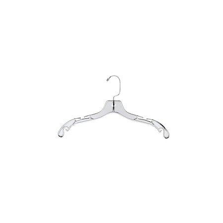 Store Supply Warehouse Economy 17 inch Plastic Dress Hangers 25101E