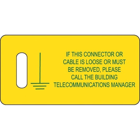 Panduit Network Building Ground Tag PT-BGND