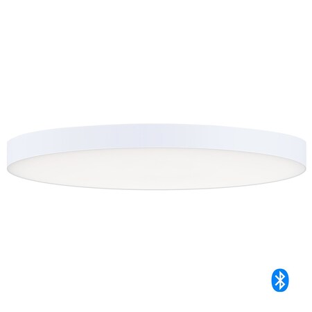 Maxim Tuner 7 Rd Led Flush Mount Bluetooth" 67662WTWT