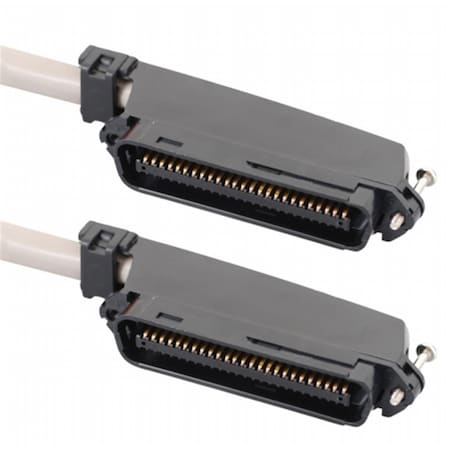 Maxpower 50 Pin Male To Male Telco connector CAT 3 Telco cable, 10 ft. MA2594621