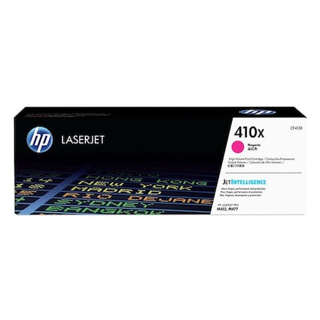 Hp 410X (CF413X) High Yield Magenta Original LaserJet Toner Cartridge (5,000 Yield) CF413X