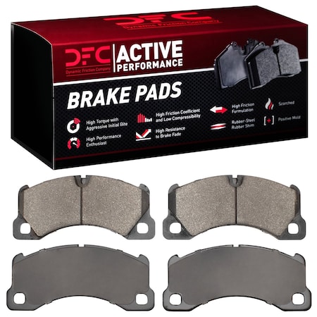 Dfc Active Performance, Disc Brake Pad Set,  1115-1349-00