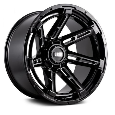 Hard Top B2927M1578 20 x 9.0 in. 5 x 114.3-127 in. Bolt Pattern 15 Offset Wheel HA1370553