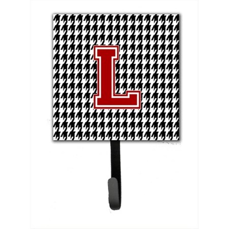 Carolines Treasures Monogram - Initial L Houndstooth Leash Holder Or Key Hook CJ1021-LSH4
