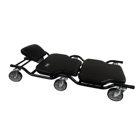 Shopsol Creeper- Wide Body Adjustable Backrest with Off Road Wheels 1011144